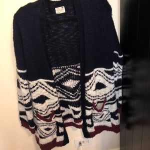 LA HEARTS tribal cardigan